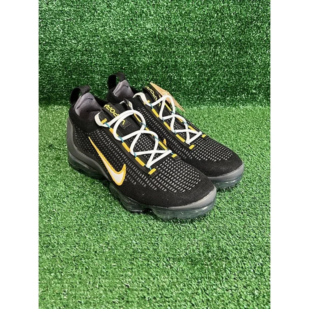 Nike Air Vapormax 2021 FK Black University Gold White [DH4086-001] - Picture 5 of 9